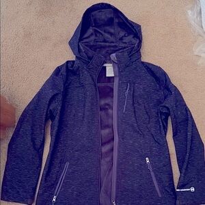 Free Country Purple Ski Jacket Weather-Resistant Hooded